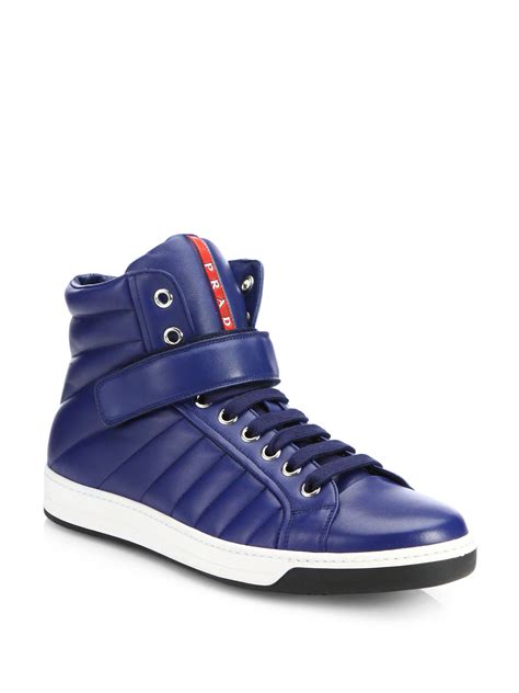 cheap prada sneakers men|prada high top sneakers men.